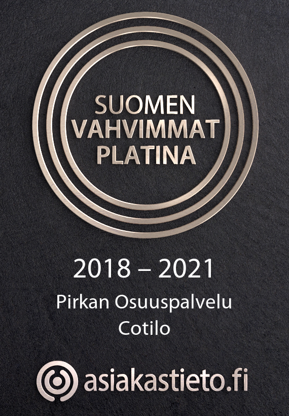 Meillä on Suomen vahvimmat Platina setifikaatti.